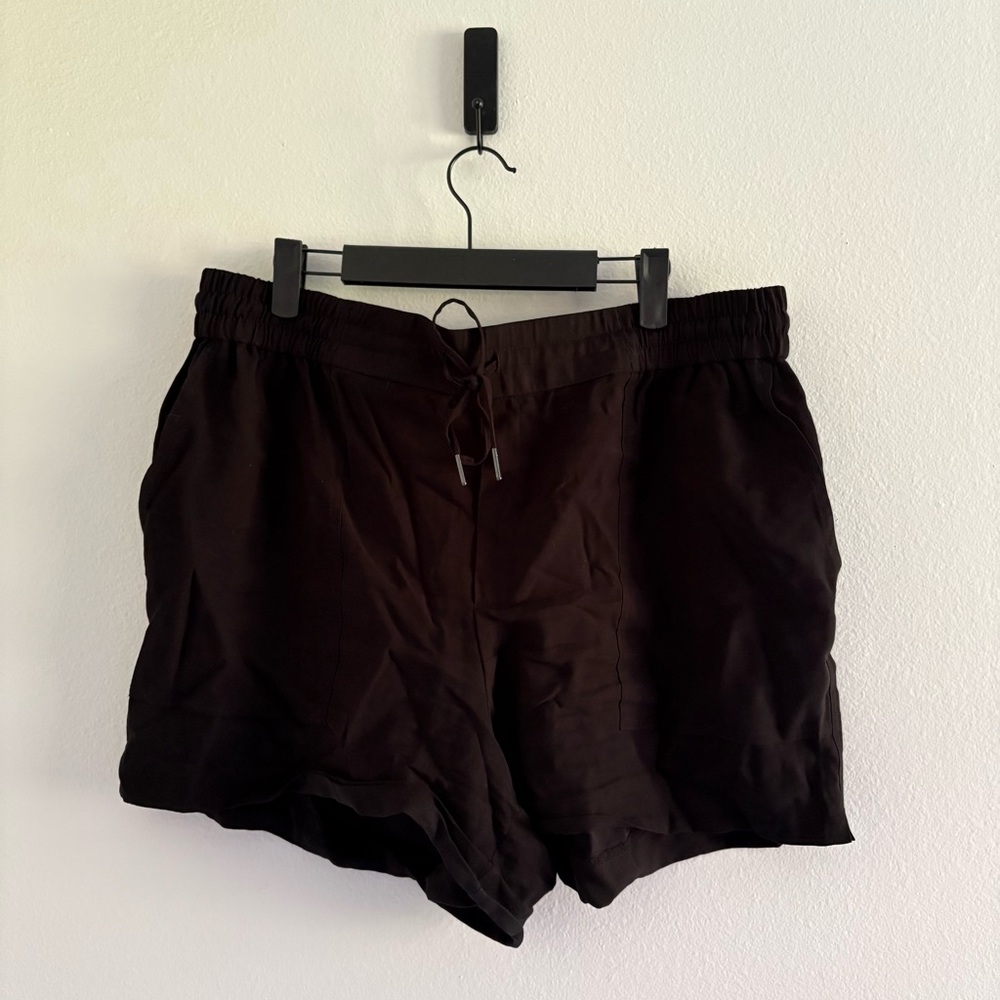 Kersh •‎ Black Drawstring Shorts